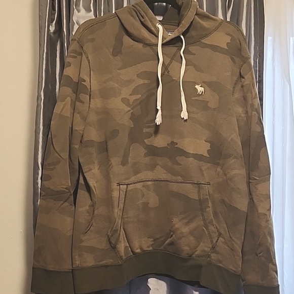 Abercrombie camo hoodie sweatshirt - Picture 1 of 5